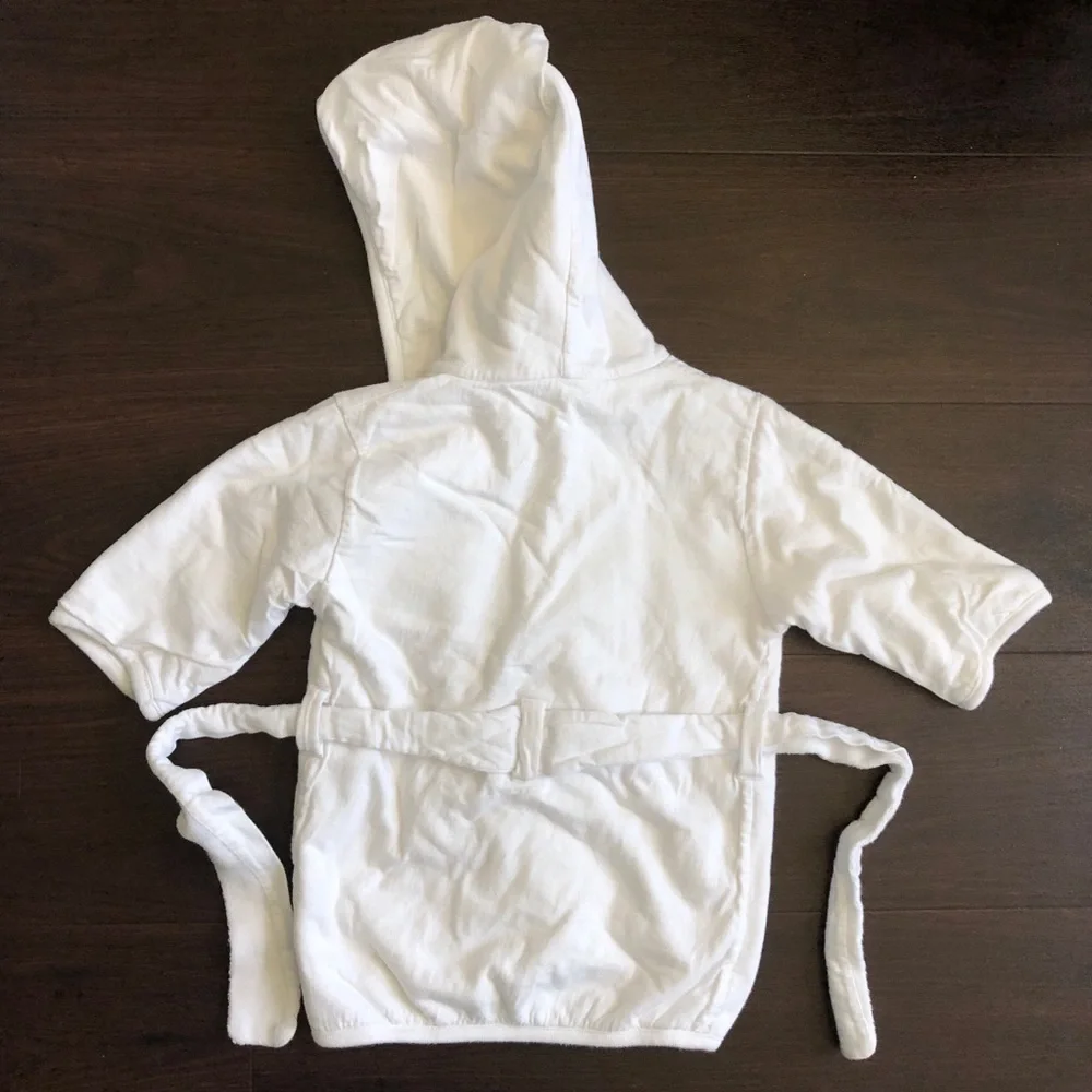 🆕 BURTS BEES Baby Organic Cotton Hooded Robe